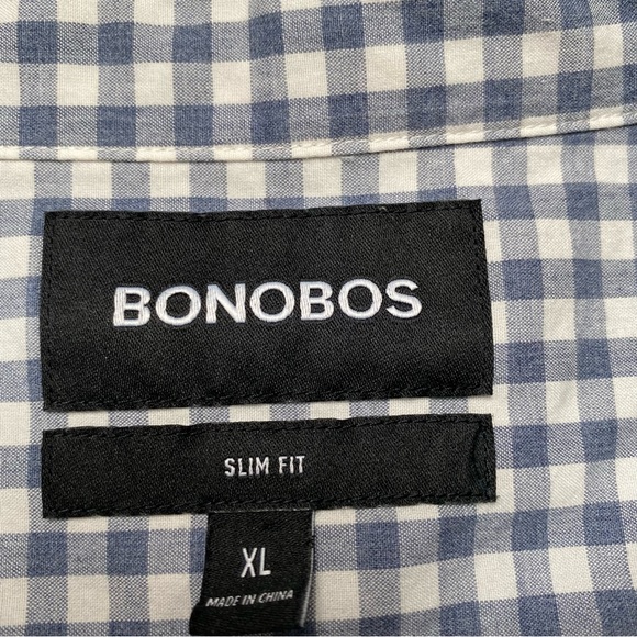 Bonobos Checkered Button Down Shirt - Picture 11 of 12